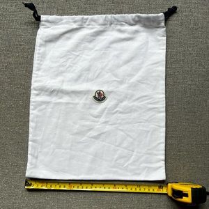 Moncler dust bag